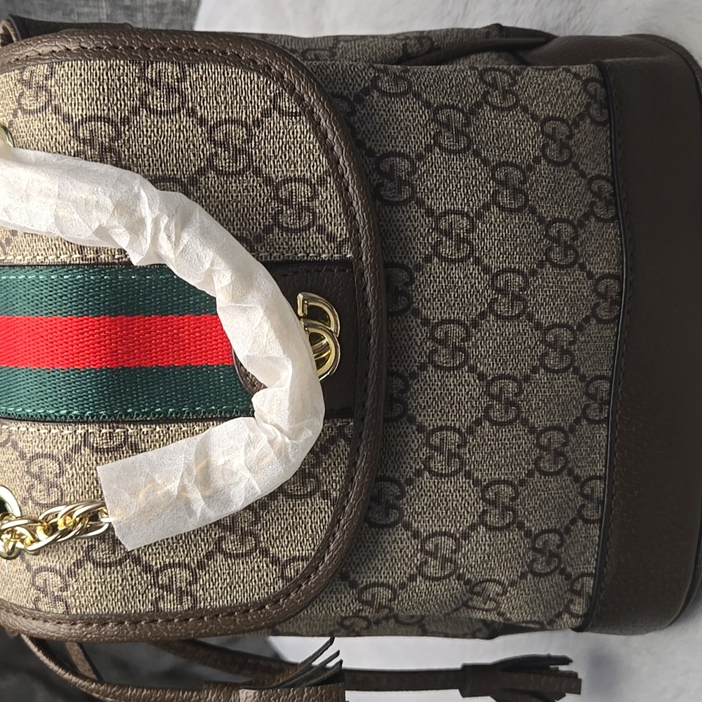 Inspired Fashion Brown Monogram Backpack - Picture 2 of 3